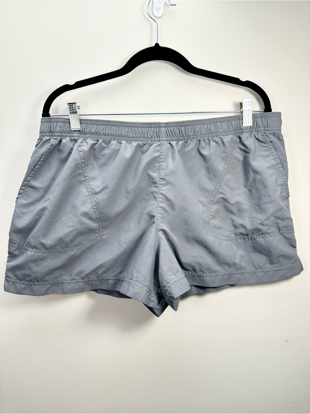 2 Pair Columbia Women's Sandy River Shorts 3” Inseam, Stone Green, City Grey, XL - Picture 9 of 16